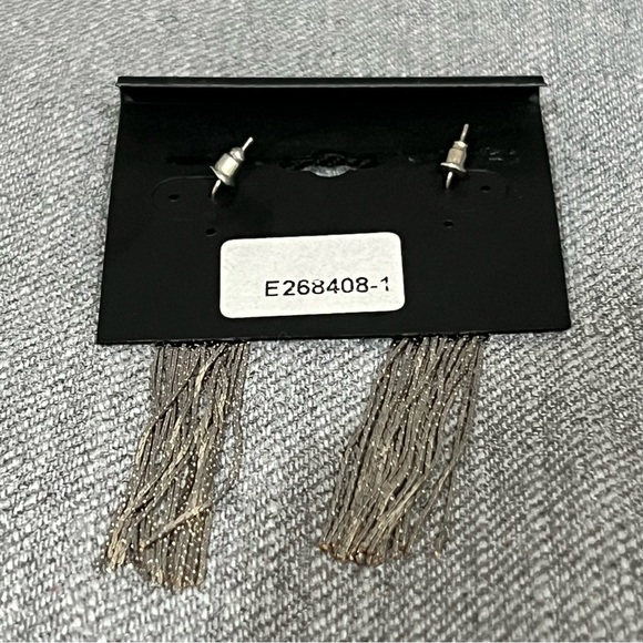 nOir Rhinestone Dangle Earrings - Picture 4 of 5